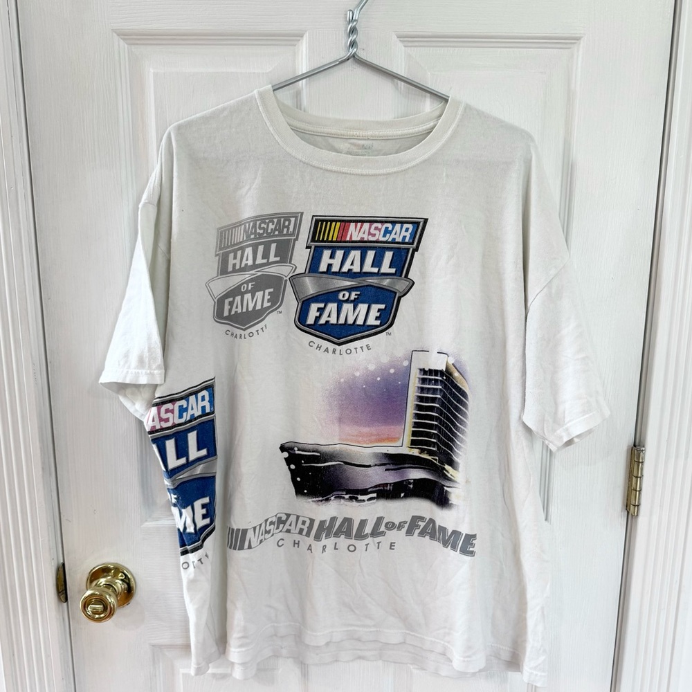 Vintage NASCAR Charlotte Hall of Fame T-Shirt 2XL